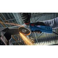 Ergonomic Angle Grinder, 4-1/2", 120 V, 10 A, 11000 RPM Mukwa Safety Services