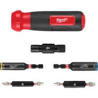 8-IN-1 Multi-Bit & Nut Driver with SHOCKWAVE Impact Duty Bits & Nut Drivers, 8-1/3" L, Cushion Grip Handle Mukwa Safety Services