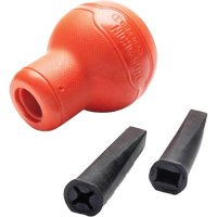 Short Round File Handle with Inserts Mukwa Safety Services
