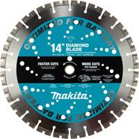 Lame diamant&eacute;e &agrave; trait fin polyvalente, 14", Pour Brique/B&eacute;ton/Gr&egrave;s Mukwa Safety Services