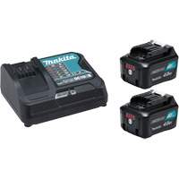 Ensemble de d&eacute;part CXT avec chargeur rapide et deux batteries de 4?Ah, 12 V, Lithium-ion Mukwa Safety Services