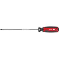 Square Screwdriver, #2 Tip, 12-7/10" L, Cushion Grip Handle Mukwa Safety Services