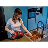 TE-DA 18/760 Li 18V Cordless Drain Auger (Tool Only), Powered, 25' Cable Length, 1/4" Cable Diameter Mukwa Safety Services