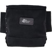 Sac Phantom pour &eacute;crous et boulons avec 2 manchons, Toile, 3 pochettes, Noir Mukwa Safety Services