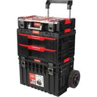 3-Piece Arx&reg; Rolling Toolbox Base Set, 25-1/5" x 19" x 42-2/5", Black Mukwa Safety Services