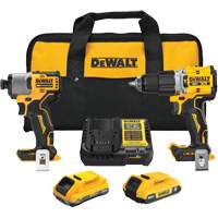 Ensemble de perceuse-visseuse sans fil et sans balais de premi&egrave;re qualit&eacute; XR, 20 V Mukwa Safety Services