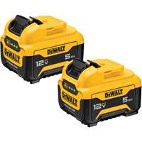 Bloc-piles Max*, Lithium-ion, 12 V, 5 Ah Mukwa Safety Services