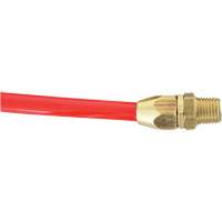 Adaptateur de raccord pivotant (M) NPT, 1/4" dia., Laiton Mukwa Safety Services