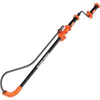 Steel Toilet Auger, Manual, 3' Cable Length, 1/2" Cable Diameter Mukwa Safety Services