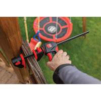 One-Hand Bar Trigger Clamps with 360° Rotating Handle Set, 12" (304.8 mm) Mukwa Safety Services