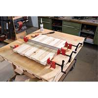 Serre-joint &agrave; barre d'acier &agrave; profil en I robuste, 36" (914,4 mm) capacit&eacute;, 2" (50,8 mm) profondeur Mukwa Safety Services