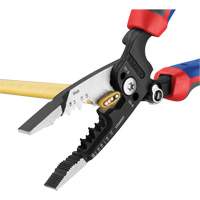 Pince &agrave; d&eacute;nuder forg&eacute;e avec poign&eacute;e KNIPEXTEND, 8" lo, 10 - 20 AWG Mukwa Safety Services