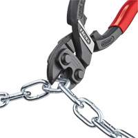 CoBolt&reg; High Leverage XL Compact Bolt Cutters with Notched Blade, 10" L, Center Cut Mukwa Safety Services