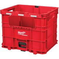 Caisse Packout, 15-3/4" x 18-5/8" x 15", Noir/Rouge Mukwa Safety Services
