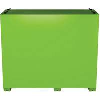 Ventilated Onsite PPE Storage Cabinet, Steel, High-Visibility Lime Green Mukwa Safety Services