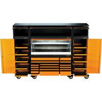 MEGAMOD Mechanics Tool Set in Premium Modular Foam Trays with Tool Storage & Shop Equipment, 1858 Pieces Mukwa Safety Services