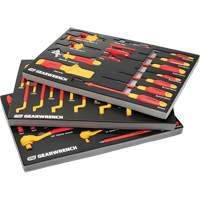 Jeu d'outils VDE isol&eacute;s, 1000 V, 72 M Mukwa Safety Services
