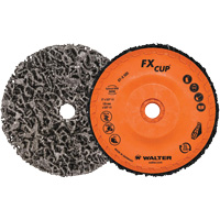 Brosse-boisseau FX, 4-1/2" dia., Oxyde d'aluminium Mukwa Safety Services