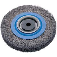 Brosses rotatives &agrave; fils torsad&eacute;s d'&eacute;tabli, 8" dia., Fils 0,0118", Arbre 5/8" - 1-1/4" Mukwa Safety Services
