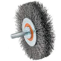 Disque mont&eacute; &agrave; fils cr&ecirc;p&eacute;s, 2" dia., Fils 0,0118" Mukwa Safety Services
