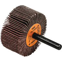 Flap Wheels-Coolcut Flap Wheels, Aluminum Oxide, 80 Grit, 2" x 1" x 1/4" Mukwa Safety Services