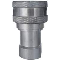 Hydraulic Quick Coupler - Stainless Steel Manual Coupler, Brass/Stainless Steel Mukwa Safety Services