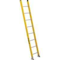 Industrial Extra Heavy-Duty Straight Ladders (5600 Series), 8', Fibreglass, 375 lbs., CSA Grade 1AA Mukwa Safety Services