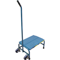 Tilt-N-Roll Step Stands, 1 Step(s), 16" L x 29" W x 12" H, 300 lbs. Capacity Mukwa Safety Services