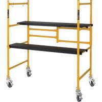 Ensemble de petit &eacute;chafaudage de base de 4' Jobsite Series, Cadre Acier, 41" p x 45-3/4" h Mukwa Safety Services