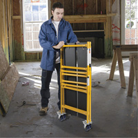 Ensemble de petit &eacute;chafaudage de base de 4' Jobsite Series, Cadre Acier, 41" p x 45-3/4" h Mukwa Safety Services