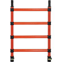 Fibreglass Scaffolding Frame, End Frame, 48" W x 40" H Mukwa Safety Services