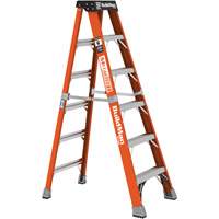 Step Ladder, 6', Fibreglass, 375 lbs. Capacity, Type 1AA Mukwa Safety Services