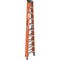 Step Ladder, 10', Fibreglass, 375 lbs. Capacity, Type 1AA Mukwa Safety Services