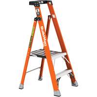 Escabeau avec plateforme Safespace, 2', Cap. De 300 lb Mukwa Safety Services