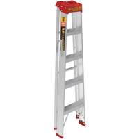 Step Ladder, 5', Aluminum, 200 lbs. Capacity, Type 3 Mukwa Safety Services