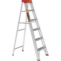 Step Ladder, 6', Aluminum, 200 lbs. Capacity, Type 3 Mukwa Safety Services
