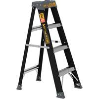Step Ladder, 4', Fibreglass, 250 lbs. Capacity, Type 1 Mukwa Safety Services