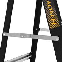 Step Ladder with Paint Tray, 10', Fibreglass, 250 lbs. Capacity, Type 1 Mukwa Safety Services