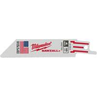 Sawzall&reg; Reciprocating Saw Blade, Bi-Metal, 18 TPI, 4" L x 3/4" W Mukwa Safety Services