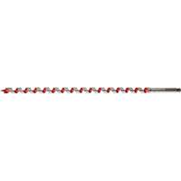 Longue m&egrave;che h&eacute;licoidale pour perceuse, Diam&egrave;tre de 11/16", Cannelure 15", Tige 7/16" hexagonal Mukwa Safety Services