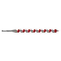 Longue m&egrave;che h&eacute;licoidale pour perceuse, Diam&egrave;tre de 1-1/8", Cannelure 15", Tige 7/16" hexagonal Mukwa Safety Services