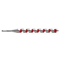 Longue m&egrave;che h&eacute;licoidale pour perceuse, Diam&egrave;tre de 1-1/4", Cannelure 15", Tige 7/16" hexagonal Mukwa Safety Services