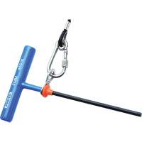 Hex Key - Metric, Hex End, 2.5 mm x 6" L, T Handle Mukwa Safety Services