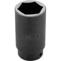 Socket, Impact, 1-5/16", 1/2" Drive, 6 Points, Deep Mukwa Safety Services