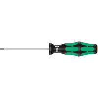 Tournevis pour vis &agrave; fente, Tige de 3/32", Ronde, 5-11/16" lo, Prise en Plastique Mukwa Safety Services
