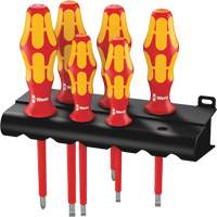 Jeu de tournevis isol&eacute;s, 1000 V, 6 M Mukwa Safety Services