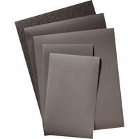 Sanding Paper Sheet, 9" x 11", 320 Grit, Silicon Carbide Mukwa Safety Services