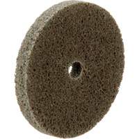 Standard Abrasives Unitized Wheel, 2" x 1/4", 1/4" Arbor, Medium Grit, Aluminum Oxide Mukwa Safety Services