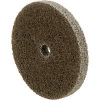 Standard Abrasives Unitized Wheel, 2" x 1/4", 1/4" Arbor, Medium Grit, Aluminum Oxide Mukwa Safety Services
