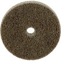 Standard Abrasives Unitized Wheel, 2" x 1/4", 1/4" Arbor, Medium Grit, Aluminum Oxide Mukwa Safety Services